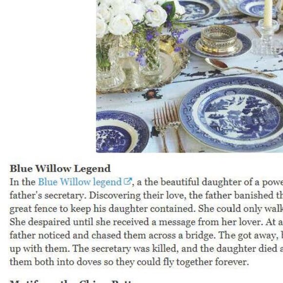 175 years old - Barker & Till Blue Willow Dinner Plate - 1850 - Pre Civil War - Picture 6 of 7